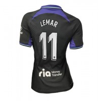 Atletico Madrid Thomas Lemar #11 Fotballklær Bortedrakt Dame 2022-23 Kortermet